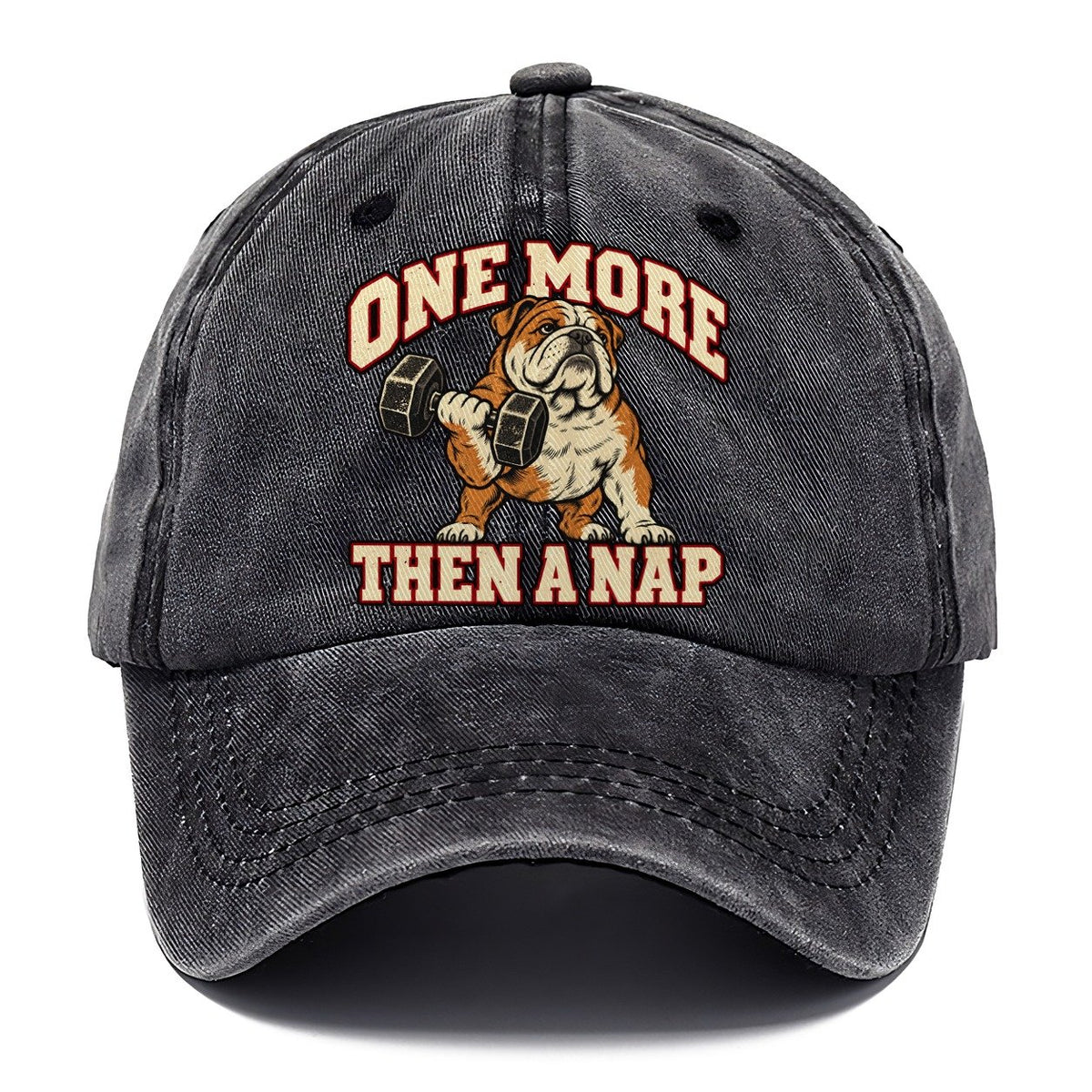 Bulldog Last Rep Everyday Originals Classic Cap – Graphite