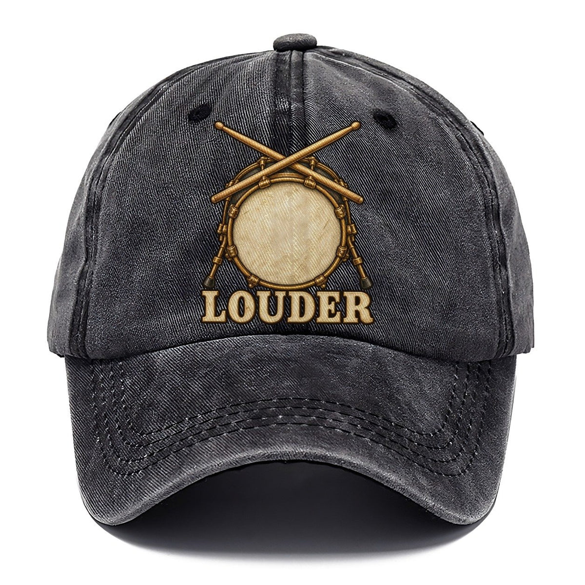 Drums Louder Fan Favorites Classic Cap – Graphite