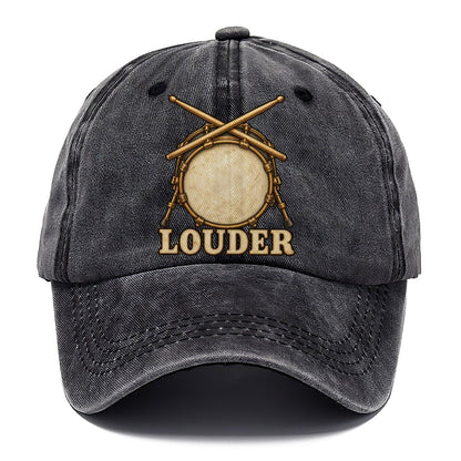 Drums Louder Fan Favorites Classic Cap – Graphite