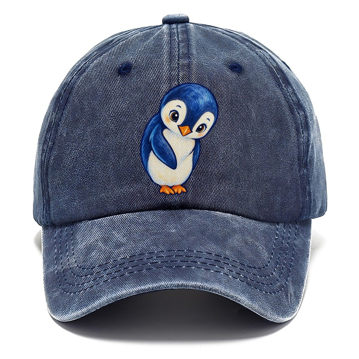 Penguin Little Bow Sea Sprite Classic Cap – Twilight Navy