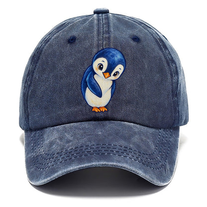 Penguin Little Bow Sea Sprite Classic Cap – Twilight Navy