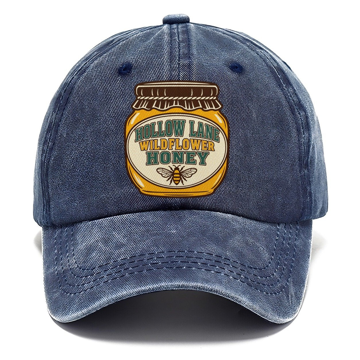 Hollow Lane Label Beekeeping Classic Cap – Twilight Navy