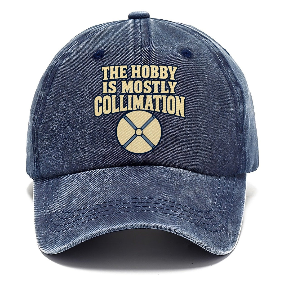 The Hobby Is Mostly Collimation Astronomy And Stargazing Classic Cap – Twilight Navy