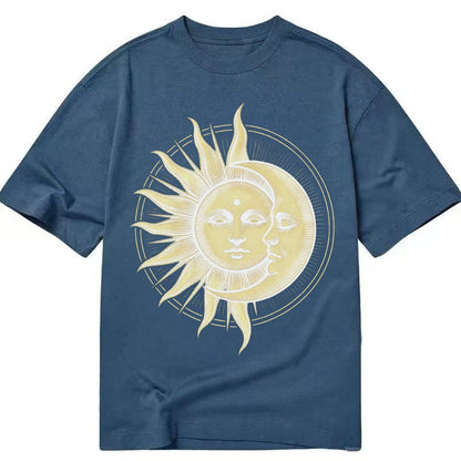 Celestial Harmony Classic T-shirt – Twilight Navy