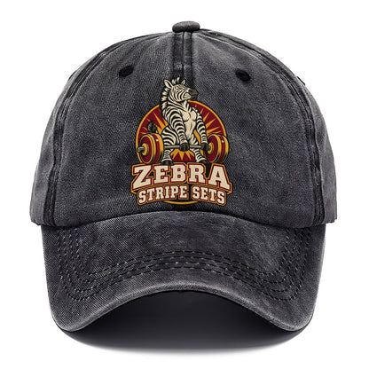 Zebra Stripe Sets Animal Lifters Classic Cap – Graphite
