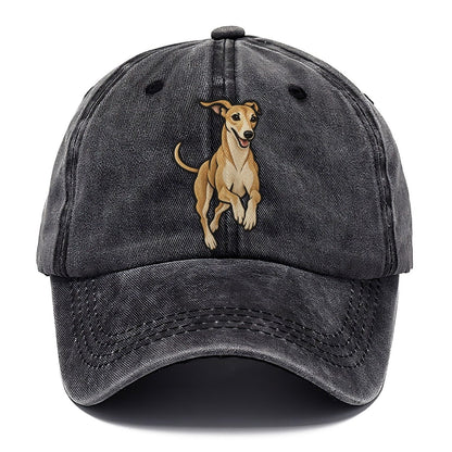 Whippet Bounding Fan Favorites Classic Cap – Graphite