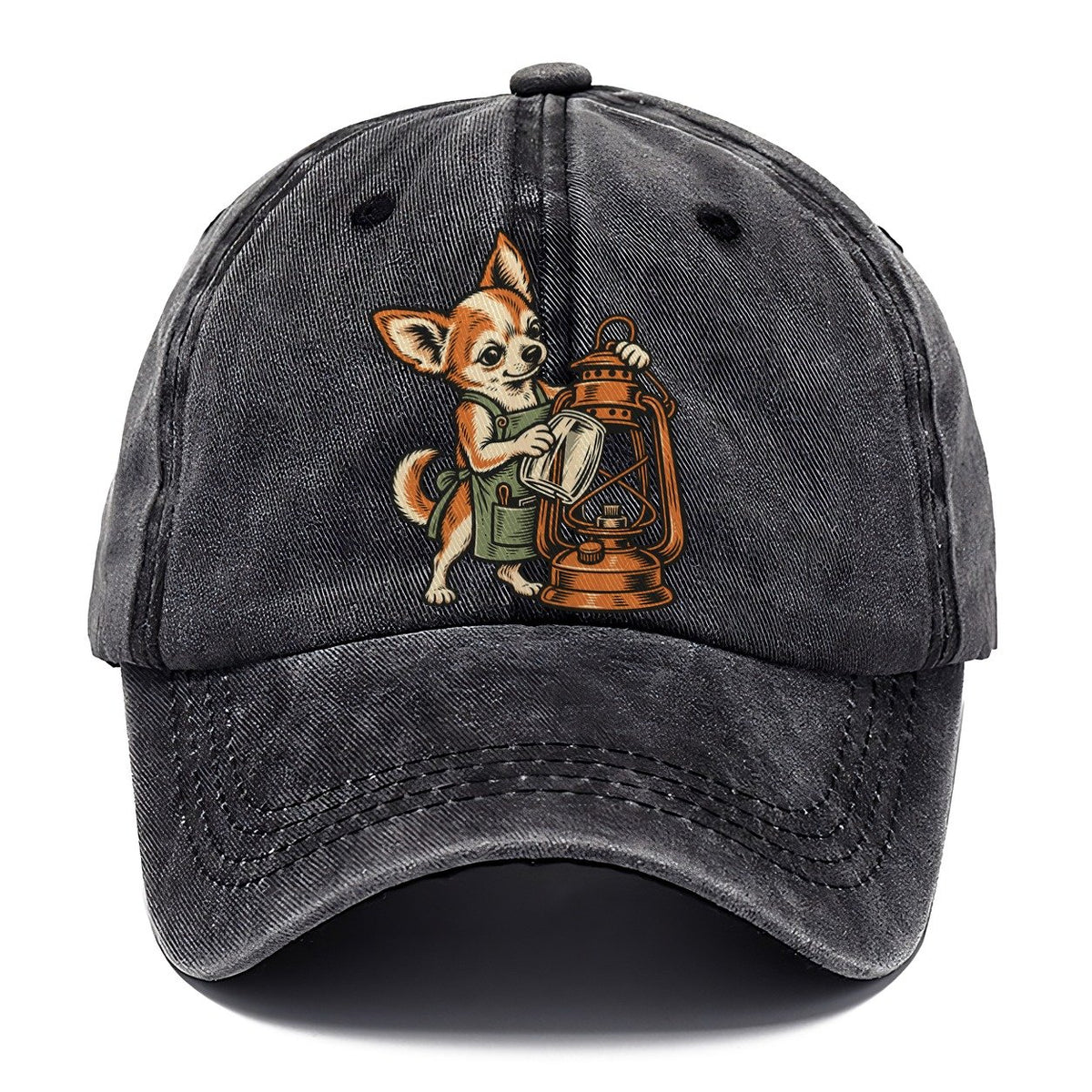 Chihuahua Lantern Mender Sundown Familiars Classic Cap – Graphite