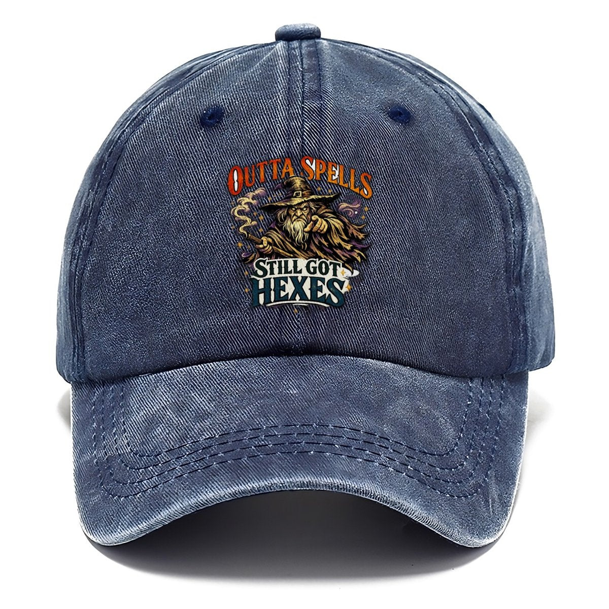 Outta Spells Still Got Hexes Classic Cap – Twilight Navy