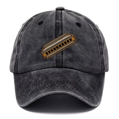 Ten Hole Harmonica Classic Cap – Graphite