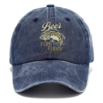 Beer Fishy Fishy Classic Cap – Twilight Navy