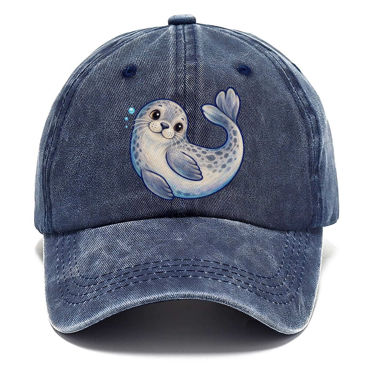 Seal Side Roll Sea Sprite Classic Cap – Twilight Navy