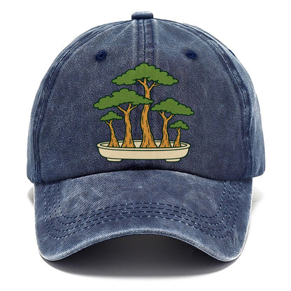 Miniature Forest Grouping Bonsai Classic Cap – Twilight Navy