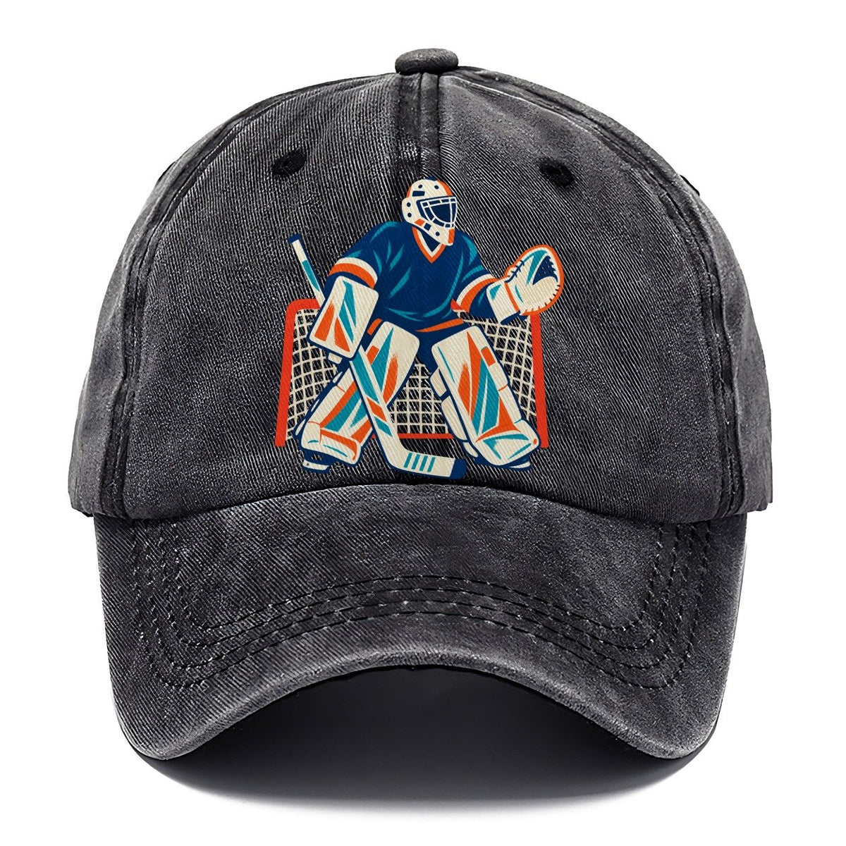Hockey Goalie Classic Cap – Graphite