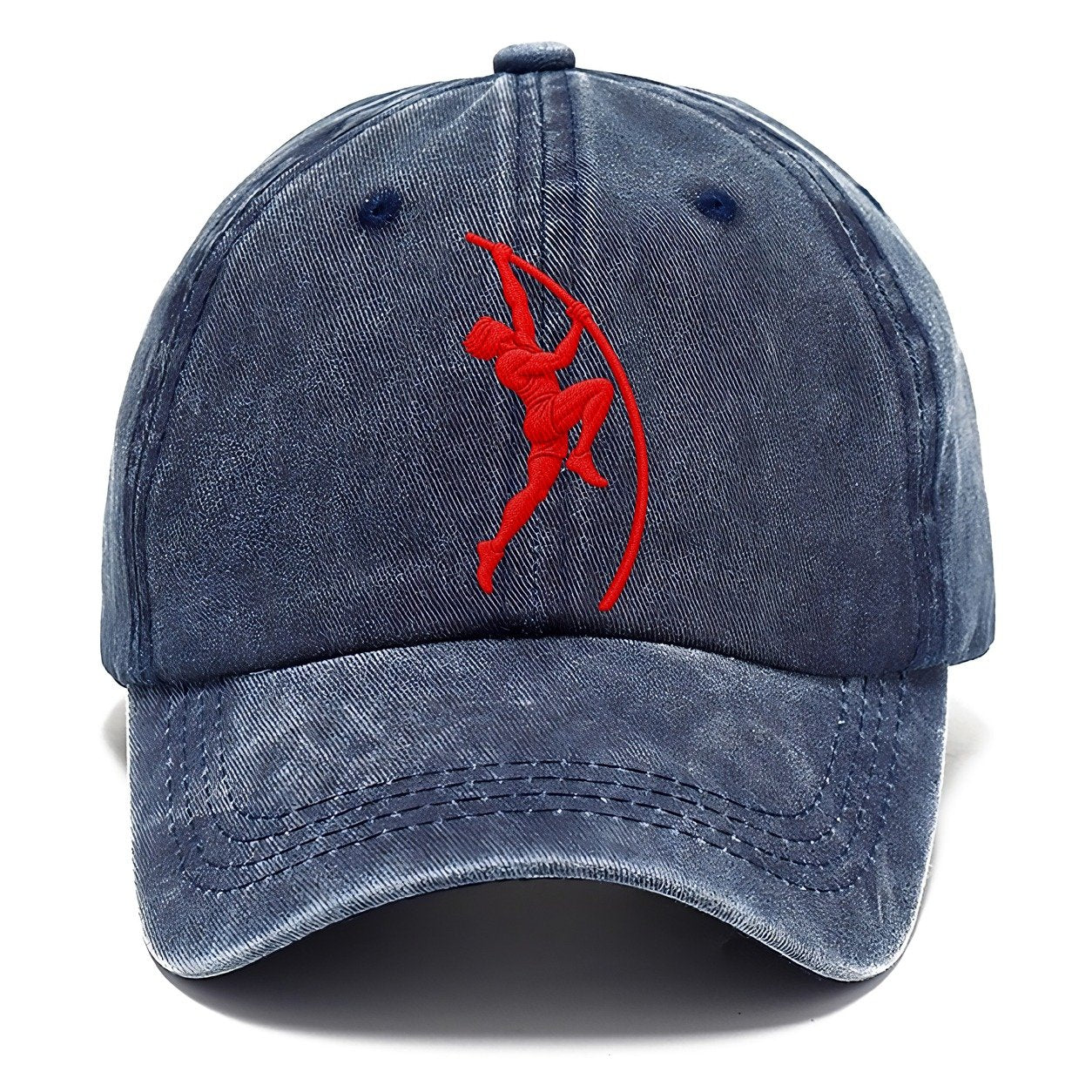 Pole Vaulter Plant Drive Micro Motion Mark Classic Cap – Twilight Navy