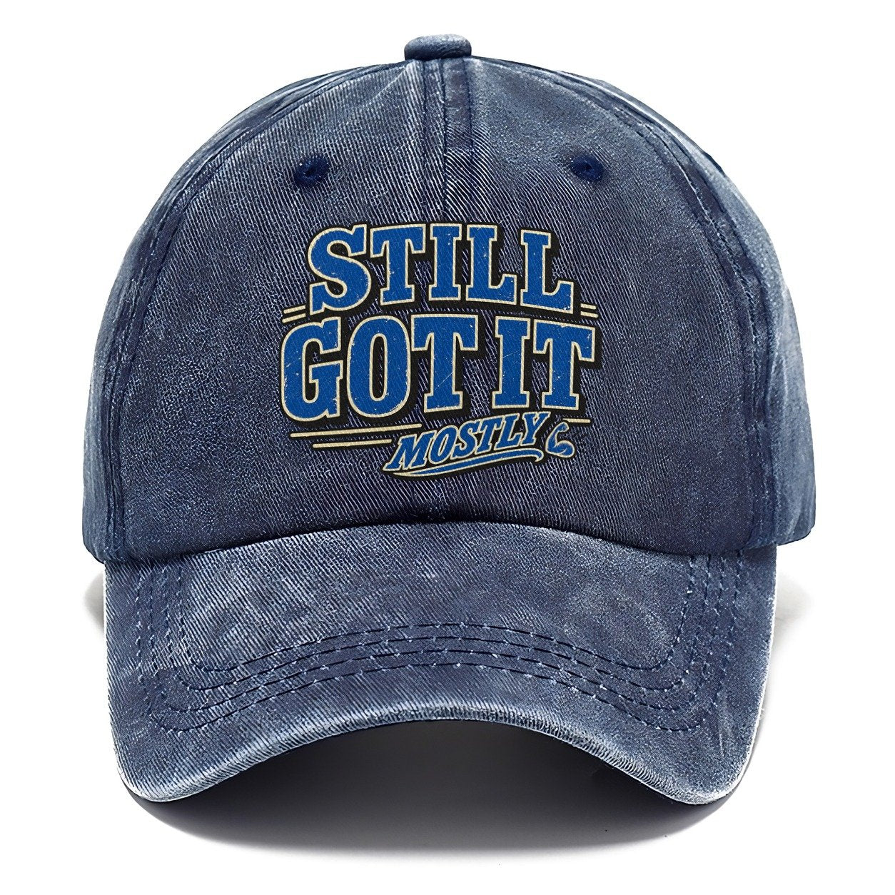 Still Got It Mostly American Wit Classic Cap – Twilight Navy