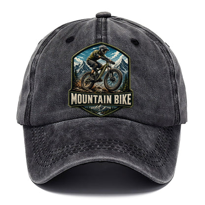 Mountain Bike Rider Classic Cap – Graphite