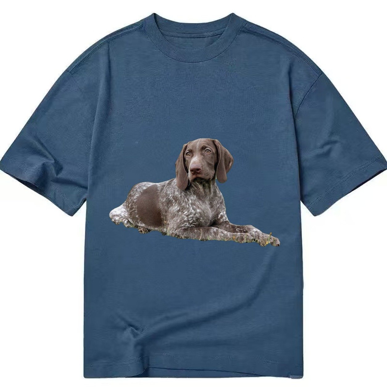 German Shorthaired Pointer 2 Classic T-shirt – Twilight Navy