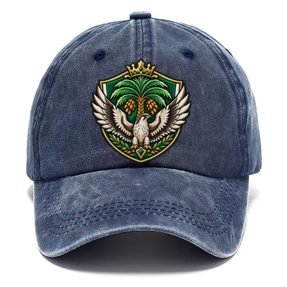 Saudi Arabia Heraldic Crest Country Logos Classic Cap – Twilight Navy
