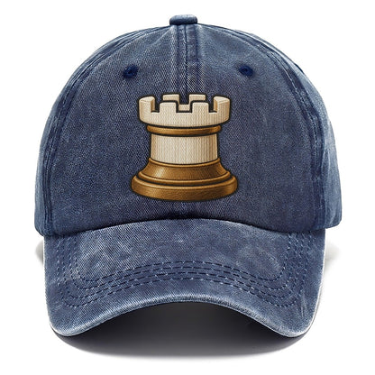 Rook Castle Token Board Games Classic Cap – Twilight Navy