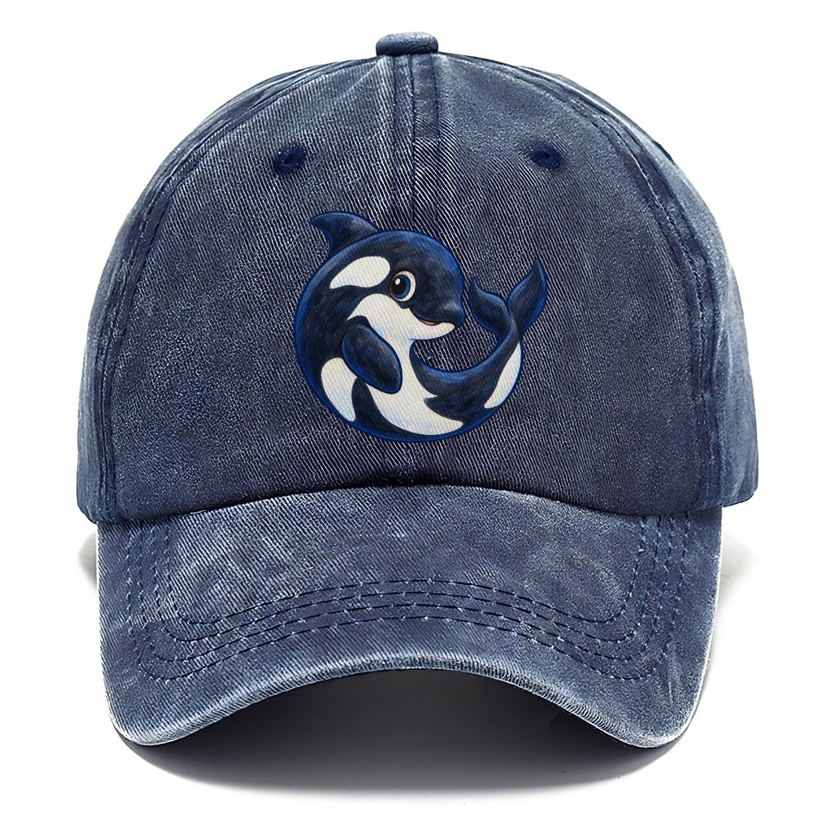 Orca Moon Curl Sea Sprite Classic Cap – Twilight Navy