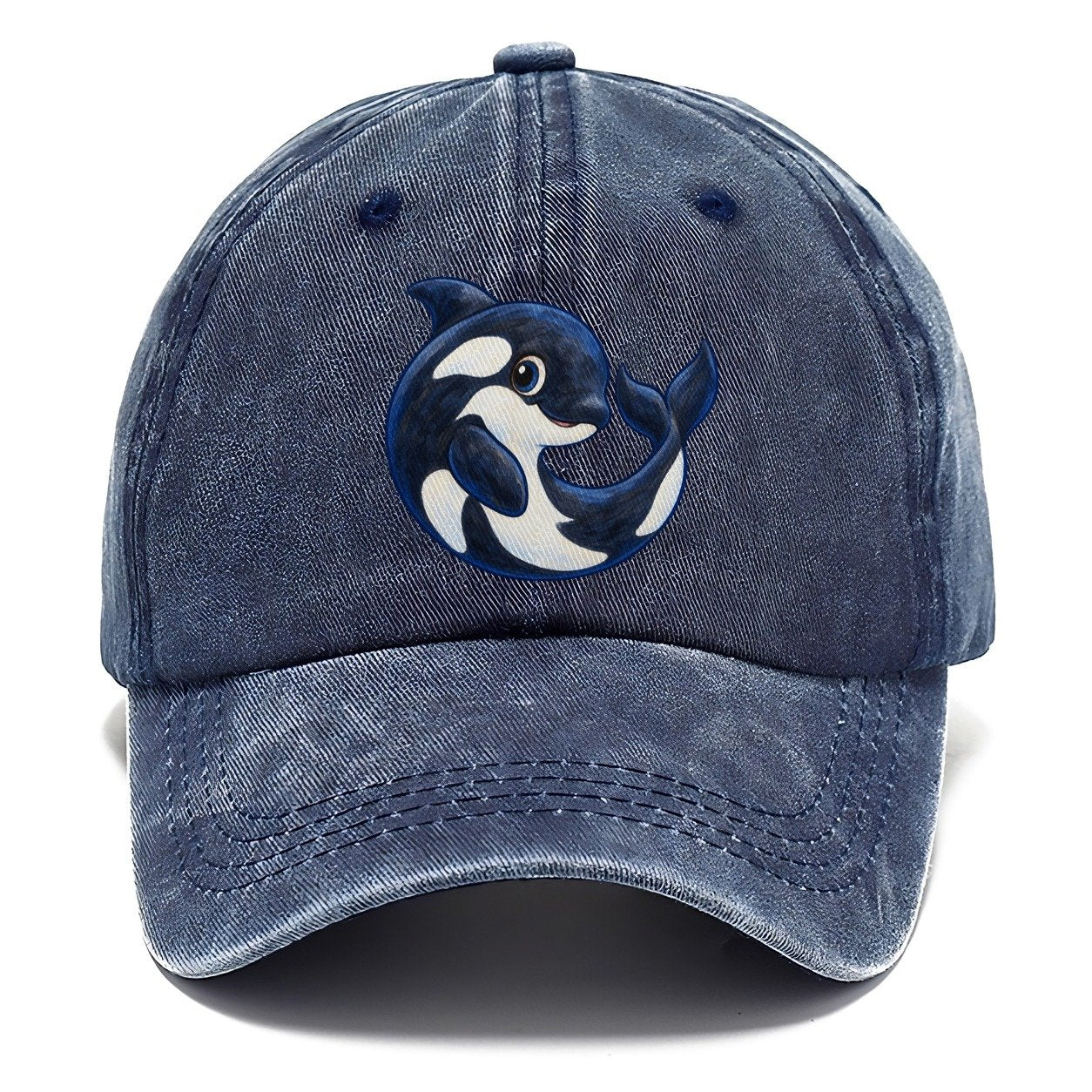 Orca Moon Curl Sea Sprite Classic Cap – Twilight Navy