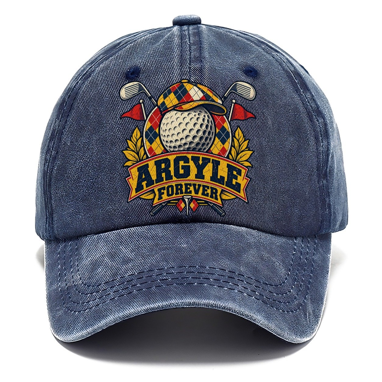 Argyle Forever Golf Life Classic Cap – Twilight Navy