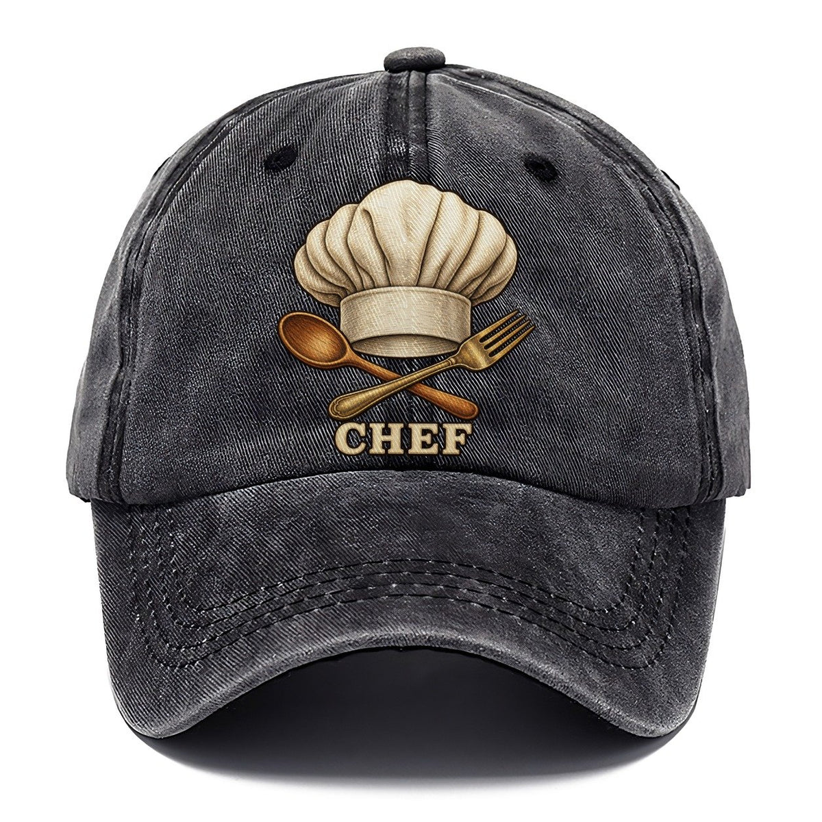Chef Hat Chef Line Fan Favorites Classic Cap – Graphite