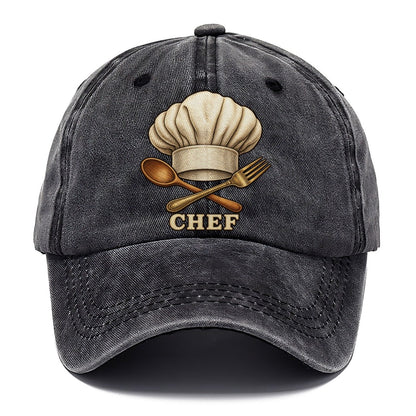 Chef Hat Chef Line Fan Favorites Classic Cap – Graphite