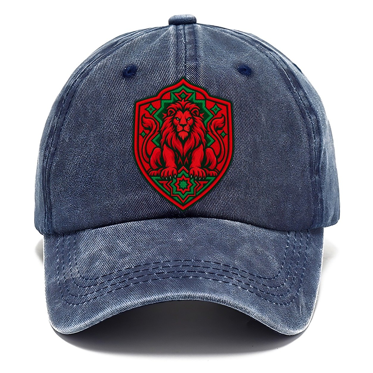 Morocco Minimal Emblem Country Logos Classic Cap – Twilight Navy