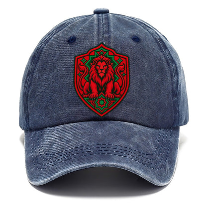 Morocco Minimal Emblem Country Logos Classic Cap – Twilight Navy