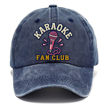 Karaoke Fan Club Classic Cap – Twilight Navy