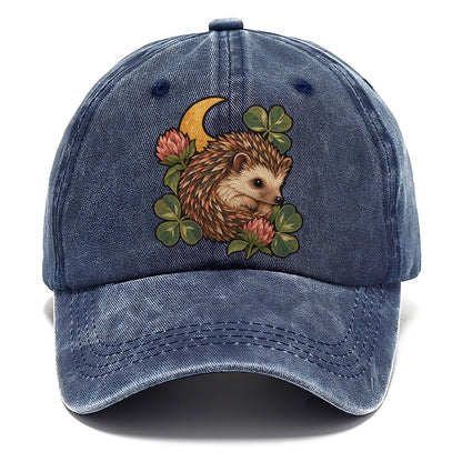 Hedgehog Moon Clover Gentle Wild Classic Cap – Twilight Navy