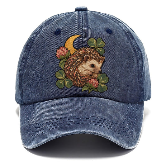 Hedgehog Moon Clover Gentle Wild Classic Cap – Twilight Navy