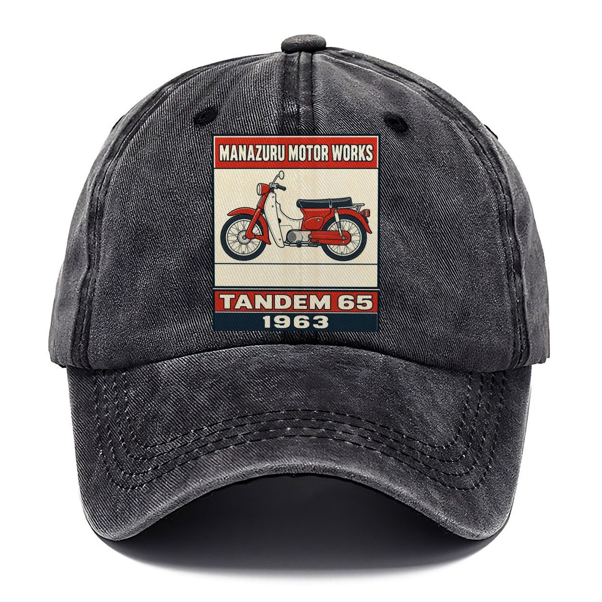 Manazuru Tandem 65 Showa Speed Plates Classic Cap – Graphite