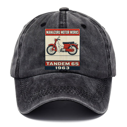 Manazuru Tandem 65 Showa Speed Plates Classic Cap – Graphite