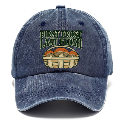 First Frost Last Flush Foraging And Mycology Classic Cap – Twilight Navy