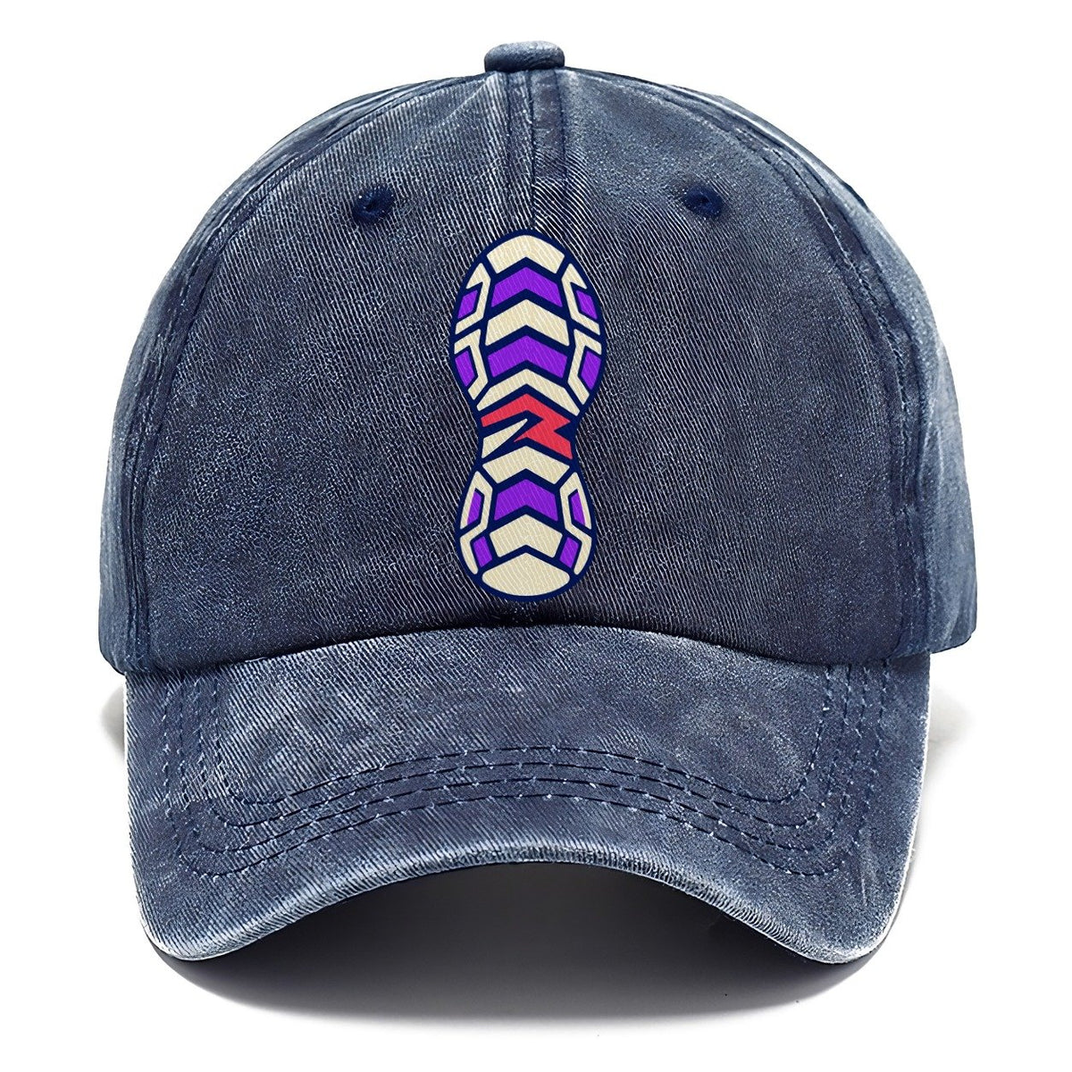 Chevron Sole 90S Running Clubs Classic Cap – Twilight Navy