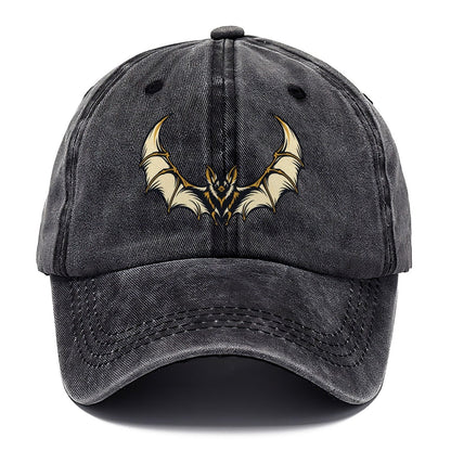 Bat Crescent Wings Sundown Familiars Classic Cap – Graphite