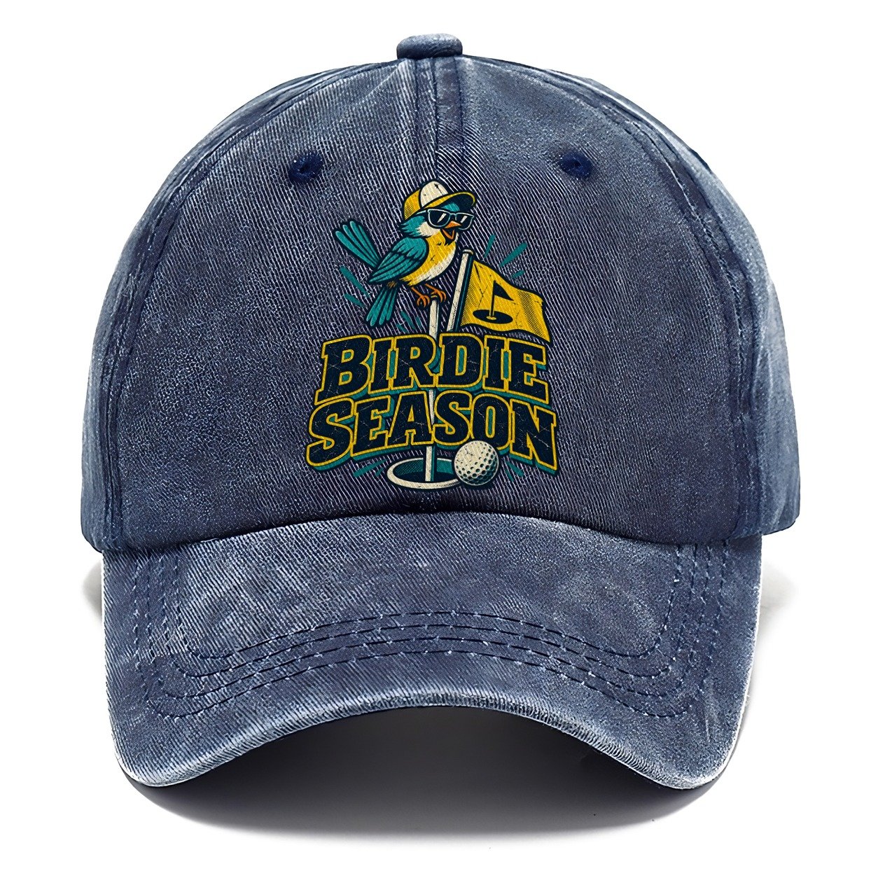 Birdie Season Golf Life Classic Cap – Twilight Navy