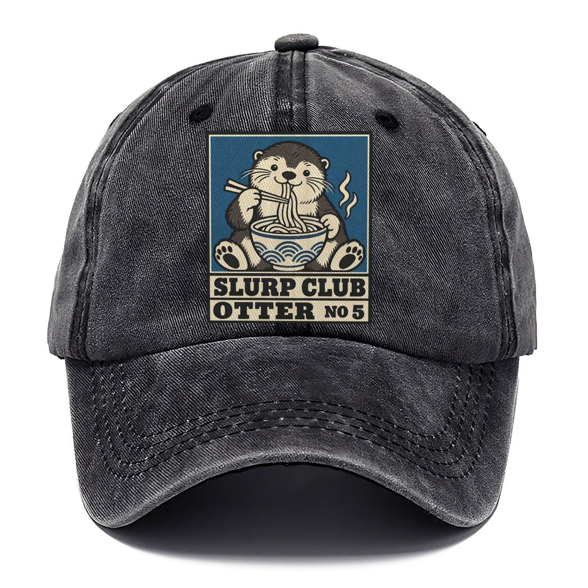 Otter Udon Slurp Club Classic Cap – Graphite