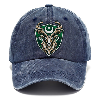 Pakistan Minimal Emblem Country Logos Classic Cap – Twilight Navy