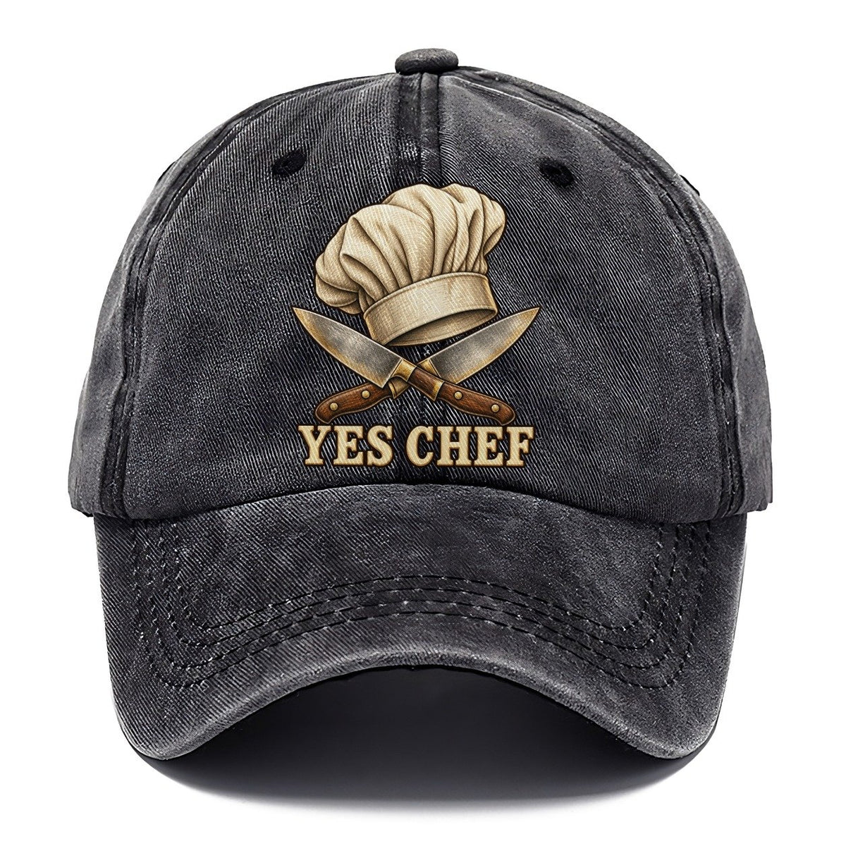 Chef Hat Yes Chef Fan Favorites Classic Cap – Graphite