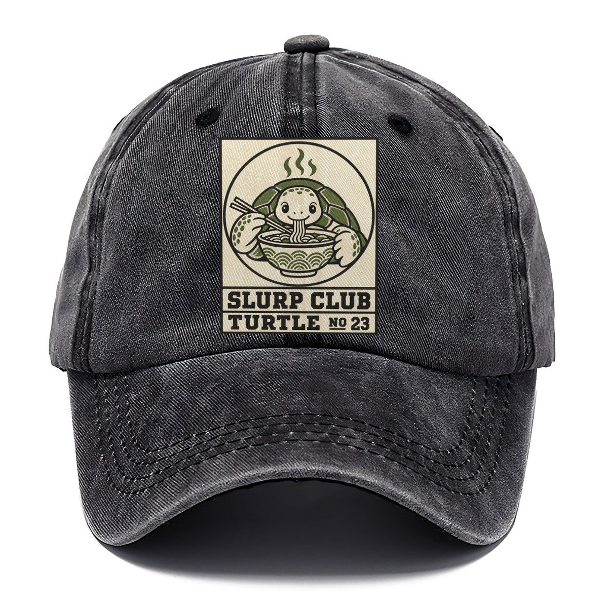Turtle Patient Slurp Club Classic Cap – Graphite