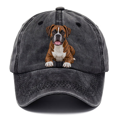 Brindle Boxer Classic Cap – Graphite