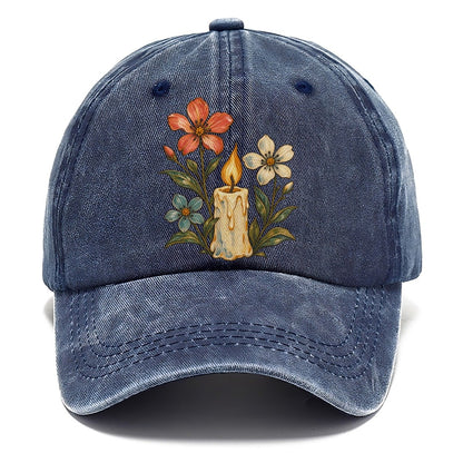 Candle Wildflower Vigil Gentle Wild Classic Cap – Twilight Navy