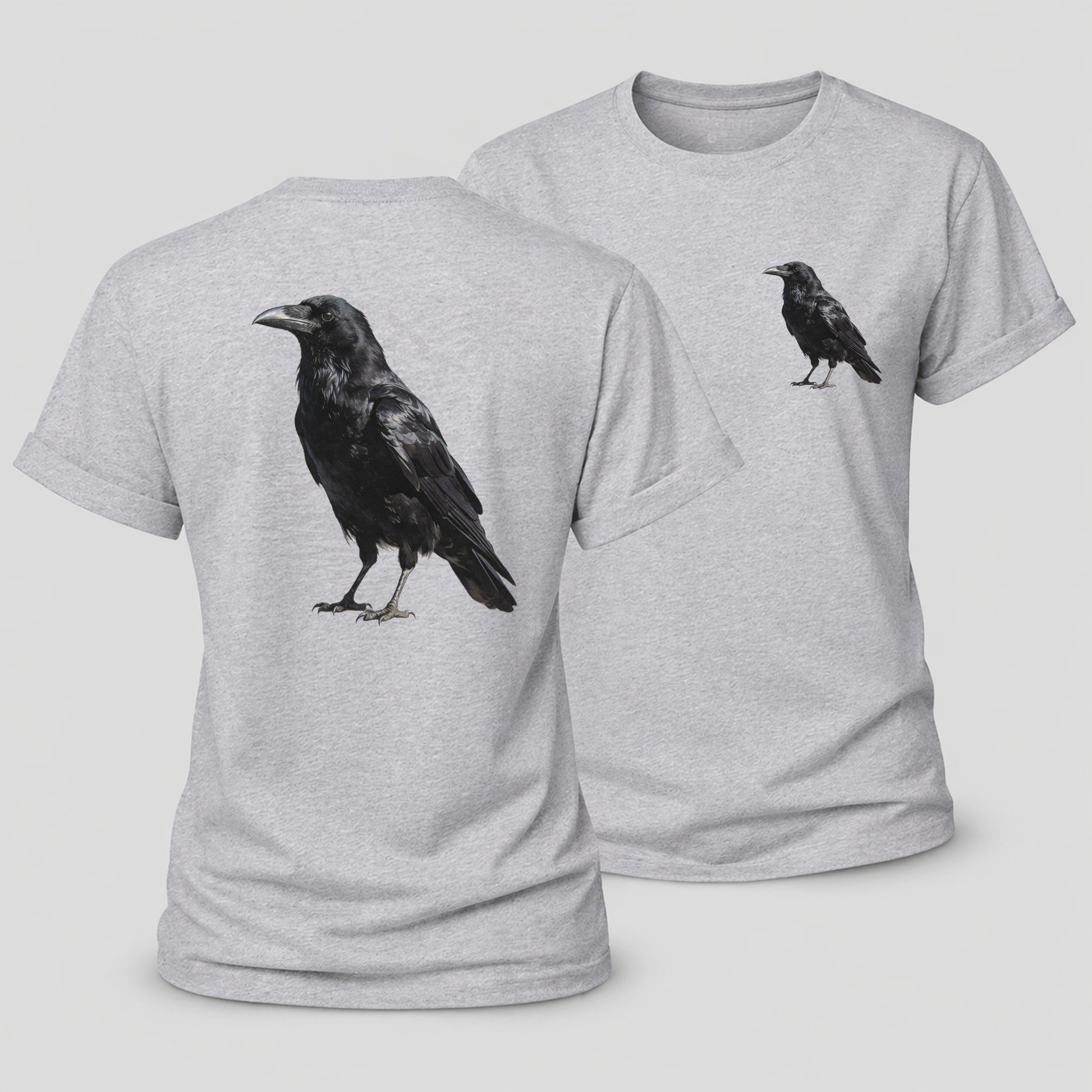 Raven Women's Cotton T-Shirt – Sport Grey