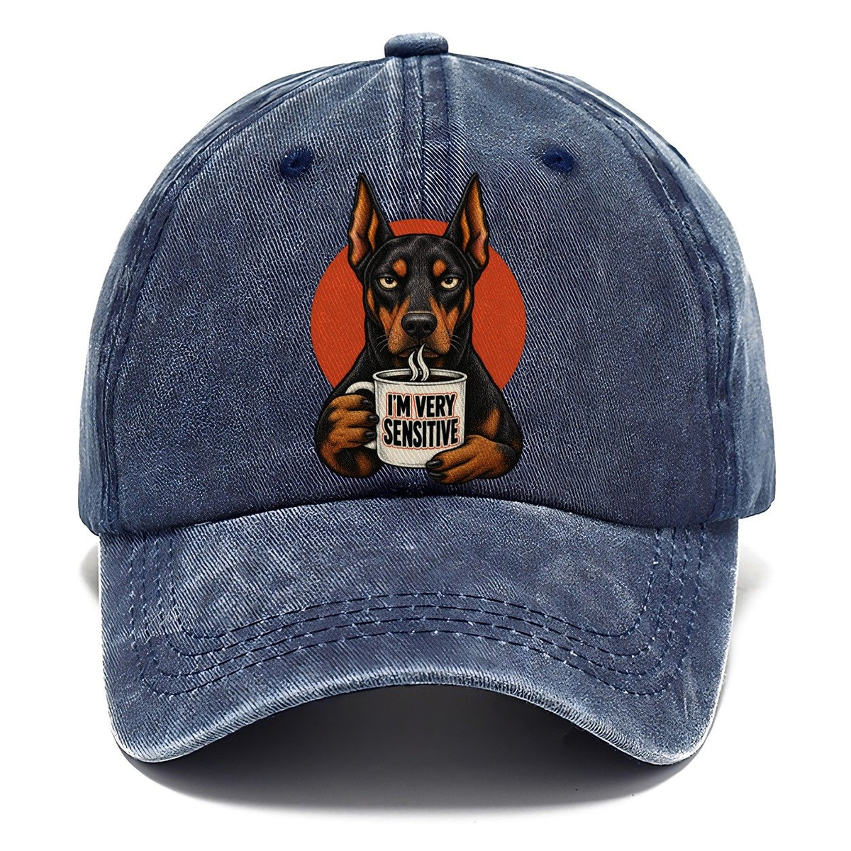 Doberman Pinscher Mug Truths Dog Mug Truths Classic Cap – Twilight Navy