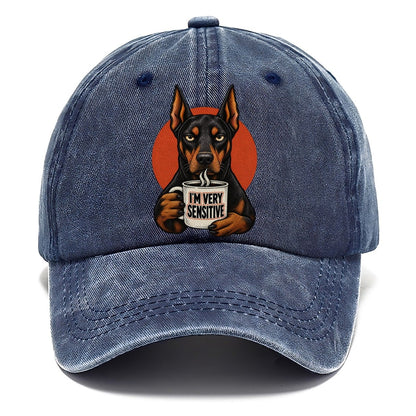 Doberman Pinscher Mug Truths Dog Mug Truths Classic Cap – Twilight Navy