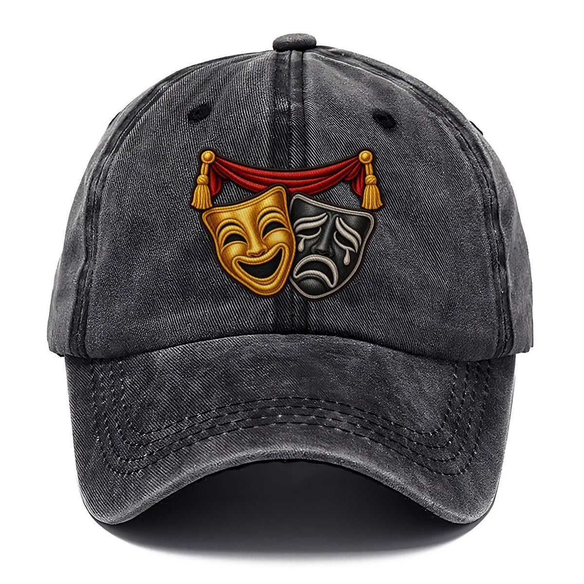 Masks Curtain Swag Fan Favorites Classic Cap – Graphite