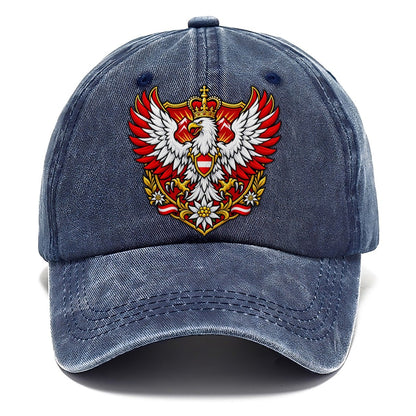 Austria Heraldic Crest Country Logos Classic Cap – Twilight Navy